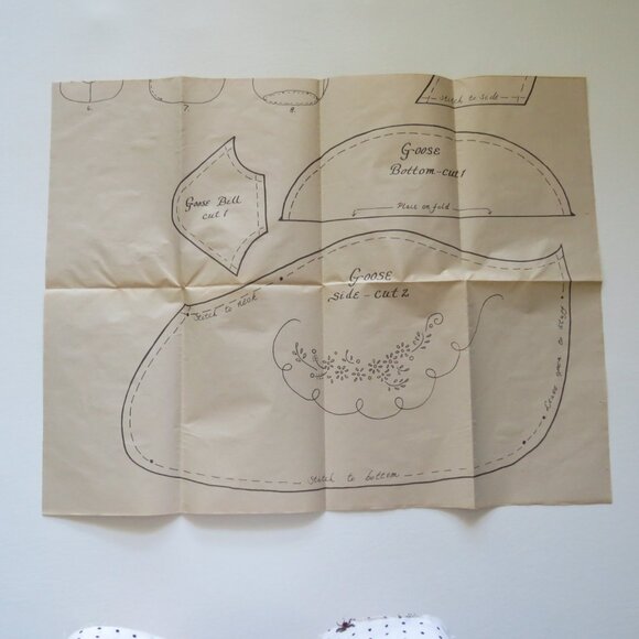 Country Geese The Patchwork Place Pattern P-22, 1982 - Picture 6 of 6